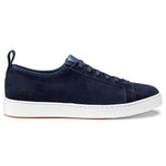 Santoni Inhabit Suede Sneakers Blue