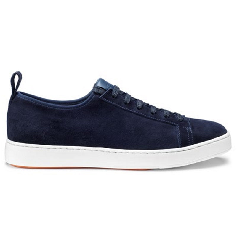 Santoni Inhabit Suede Sneakers Blue