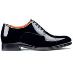 Santoni Isaac V2 Toe Cap Oxford Shoes Black
