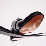 Santoni Isogram VERN01 Patent Derby Black