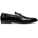 Santoni Ivo O1 Penny Loafer Shoes Black