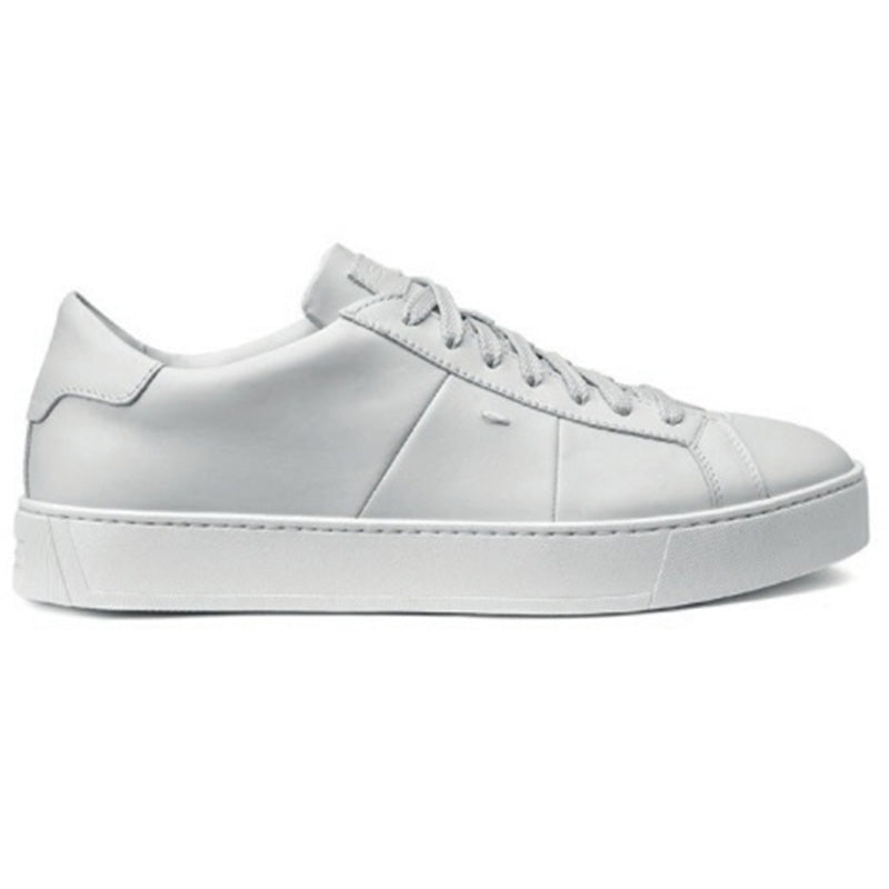 Santoni Calfskin Sneaker White