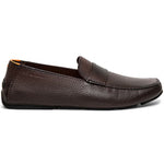 Santoni Kacy MICT55 Penny Loafer Drivers Dark Brown