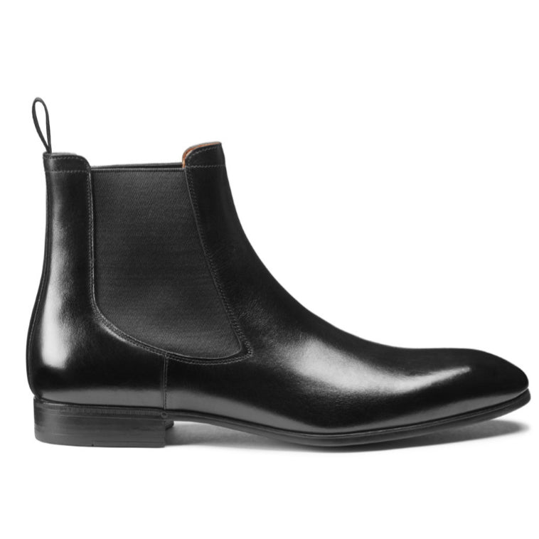 Santoni Luna 01 Chelsea Boots Black