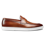 Santoni Pace Slip On Brown