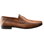 Santoni Paine M5 Strap Loafers Tan