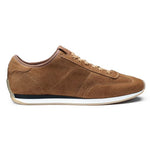 Santoni Pause Suede Sneakers Light Brown