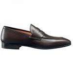 Santoni Penny Loafers Black