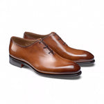 Santoni People Wholecut Oxfords Light Brown
