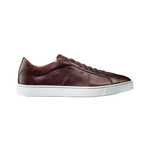 Santoni Peyton 4 Calfskin Sneakers Burgundy