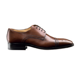 Santoni Quebec W Hand Antiqued Cap Toe Oxfords