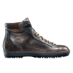 Santoni Sabre 3 City Casual Boot Dark Brown