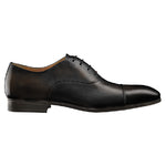 Santoni Salem 1 Cap Toe Bal Black