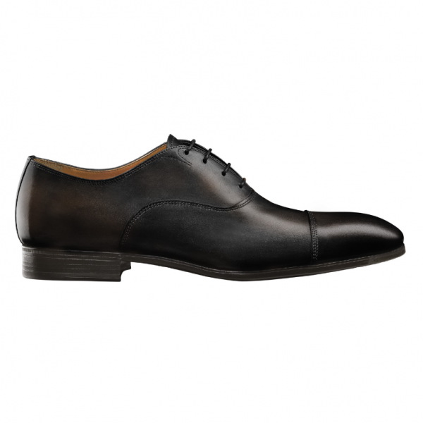 Santoni Salem Hand Antiqued Bal Oxford