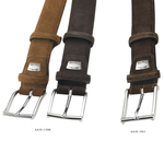 Santoni Suede Belts