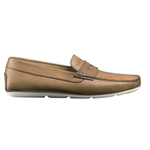 Santoni Tanton FS5 Penny Driving Shoes Tan