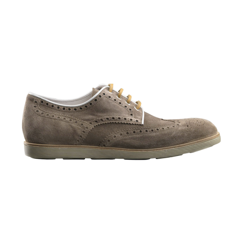 Santoni Truitt Suede Wingtip Sneakers