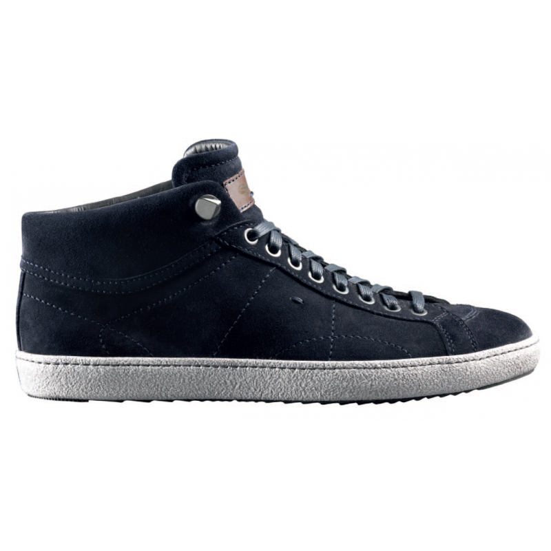 Santoni Zeus CH6 Suede Sneakers Blue