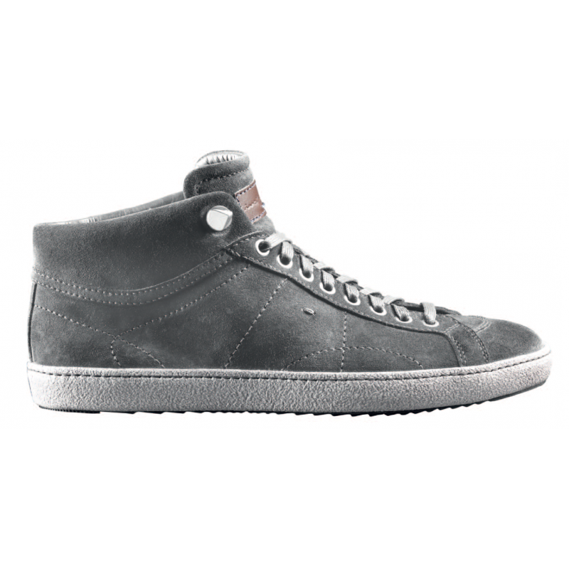 Santoni Zeus CH9 Suede Sneakers Gray