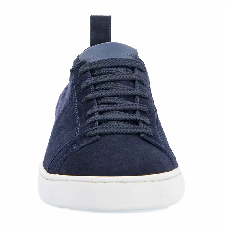Santoni Inhabit Suede Sneakers Blue