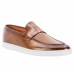 Santoni Pace Slip On Brown