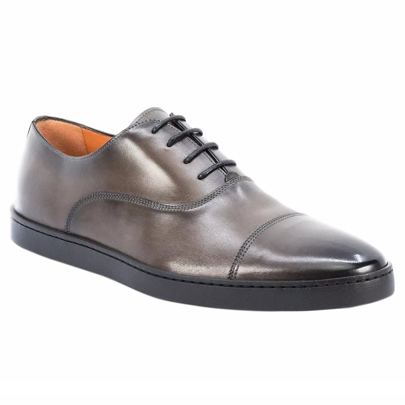 Santoni Durbin 01 Sneakers Gray / Black Sole