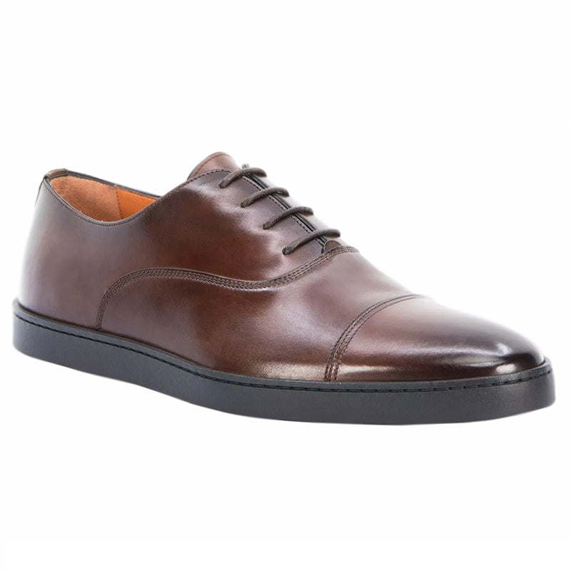 Santoni Durbin 01 Sneakers Brown / Black Sole