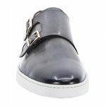 Santoni Freemont G8 Double Buckle Sneaker Grey