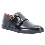 Santoni Freemont V6 Double Monk Sneakers Black