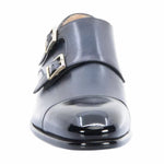 Santoni Innocent O2 Double Buckle Shoes Blue