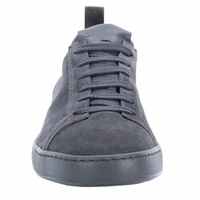 Santoni Mantis Suede Sneakers Gray