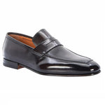 Santoni Fox 1 Penny Loafers Black