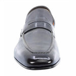 Santoni Fox 1 Penny Loafers Gray