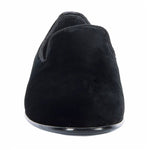 Santoni Logan V7 Velvet Loafers Black