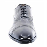 Santoni Iafet S2 Cap Toe Oxfords Black