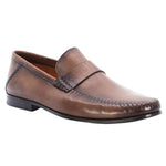 Santoni Paine M2 Penny Loafer Shoes Brown