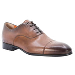 Santoni Oxford Shoes Brown Size 7D