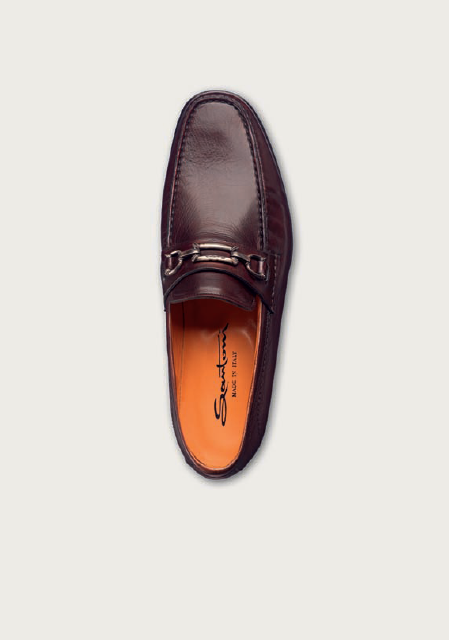 Santoni Shoes Lane Buckle Slip On