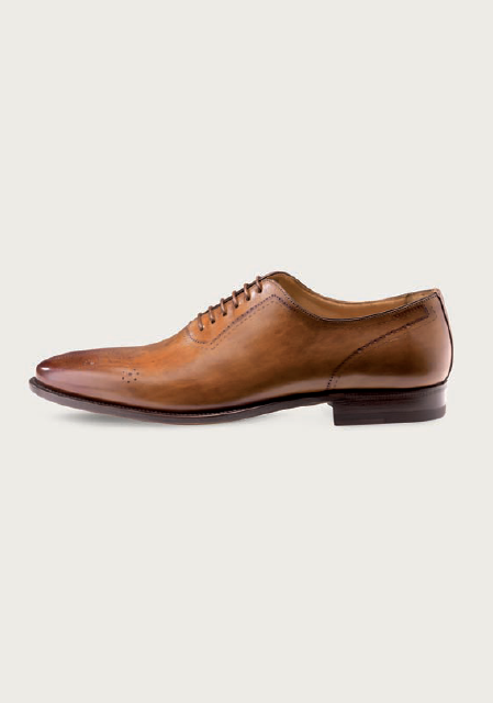 Santoni Shoes Morris Medallion Toe Oxfords