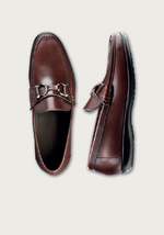 Santoni Shoes Nevada Double Buckle Loafers