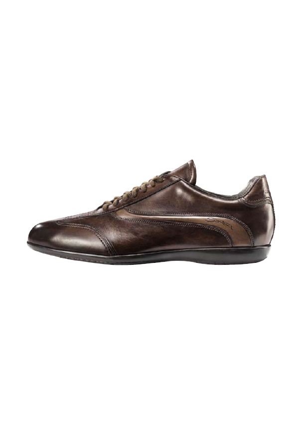 Santoni Shoes Pike Suede Sneakers