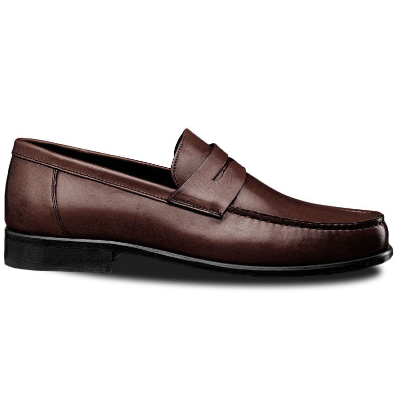 Calzoleria Toscana Santor Penny Loafers Burgundy