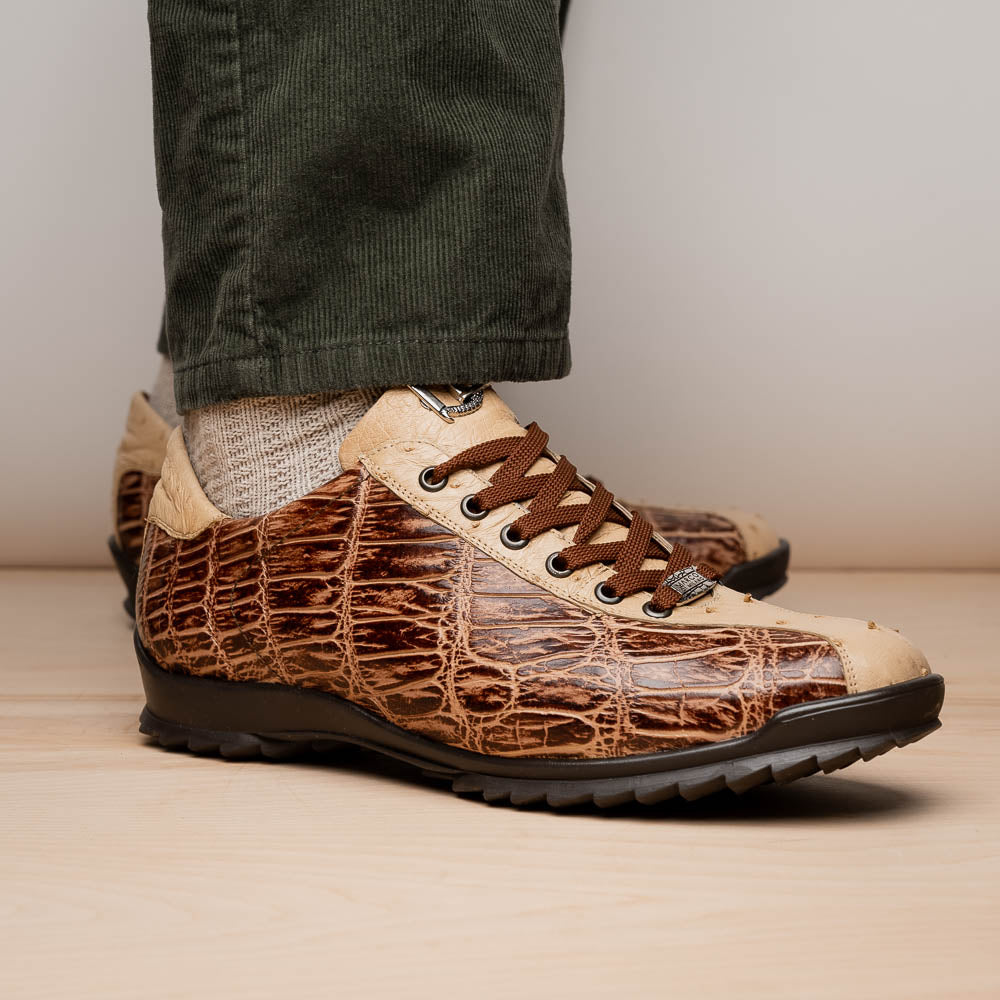 Marco Di Milano Saulo Alligator & Ostrich Sneakers Orix