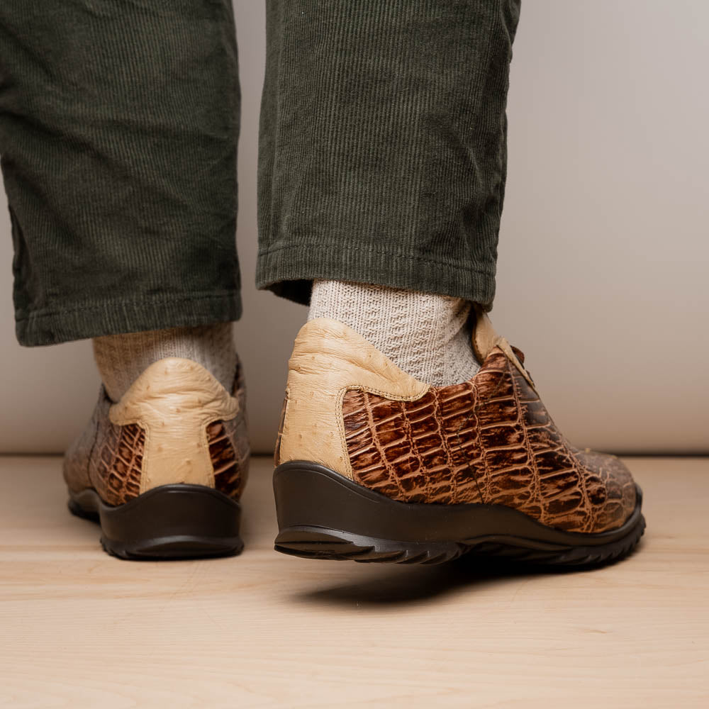 Marco Di Milano Saulo Alligator & Ostrich Sneakers Orix