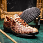 Marco Di Milano Saulo Alligator & Ostrich Sneakers Orix