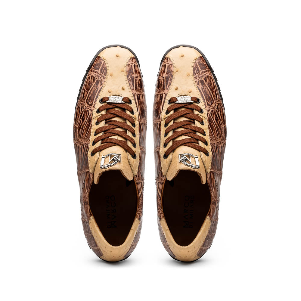 Marco Di Milano Saulo Alligator & Ostrich Sneakers Orix