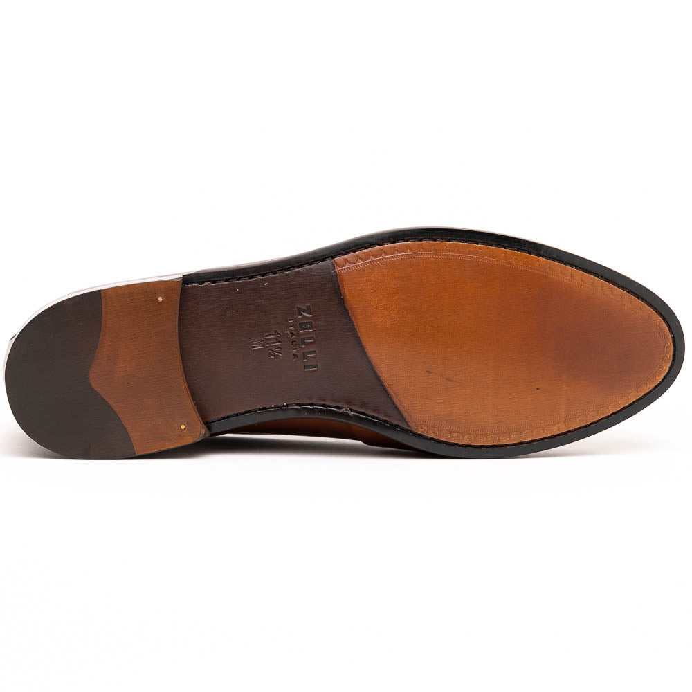 Zelli Savannah Italian Calf Penny Chili (15-203-CHL)