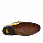 Marco Di Milano Savannah Ostrich Quill Round Toe Cowboy Boot Buttercup