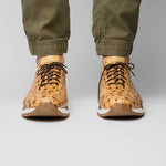Marco Di Milano Scanno Ostrich Quill Sneakers Antique Orix
