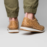 Marco Di Milano Scanno Ostrich Quill Sneakers Antique Orix